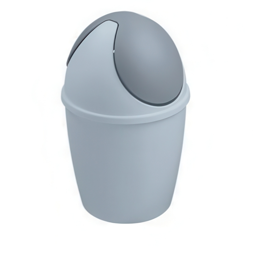 Small Trash can with Swing lid, TIGLIO TABLE BIN, Ø 14 x H 22 cm in the group Storage / Bathroom storage / Waste bins at SmartaSaker.se (41650)