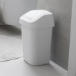 Trashcan with rocker lid, ORTHEX 10 L, Vit Trashcan with rocker lid, ORTHEX 10 L, Vit