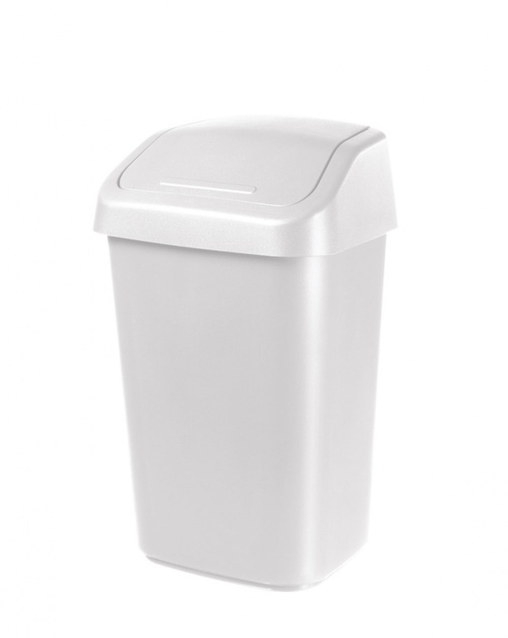 Trashcan with rocker lid, ORTHEX 10 L, Vit in the group Storage / Bathroom storage / Waste bins at SmartaSaker.se (41652)