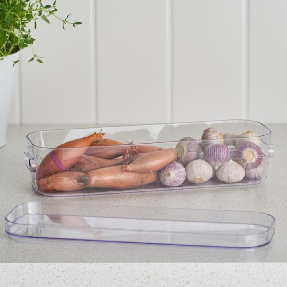 Lid / Tray, Oblång, SMARTSTORE COMPACT SLIM, 28,9 x 9,8 x 2 cm in the group Storage / Storage boxes / SmartStore storage boxes at SmartaSaker.se (41656)