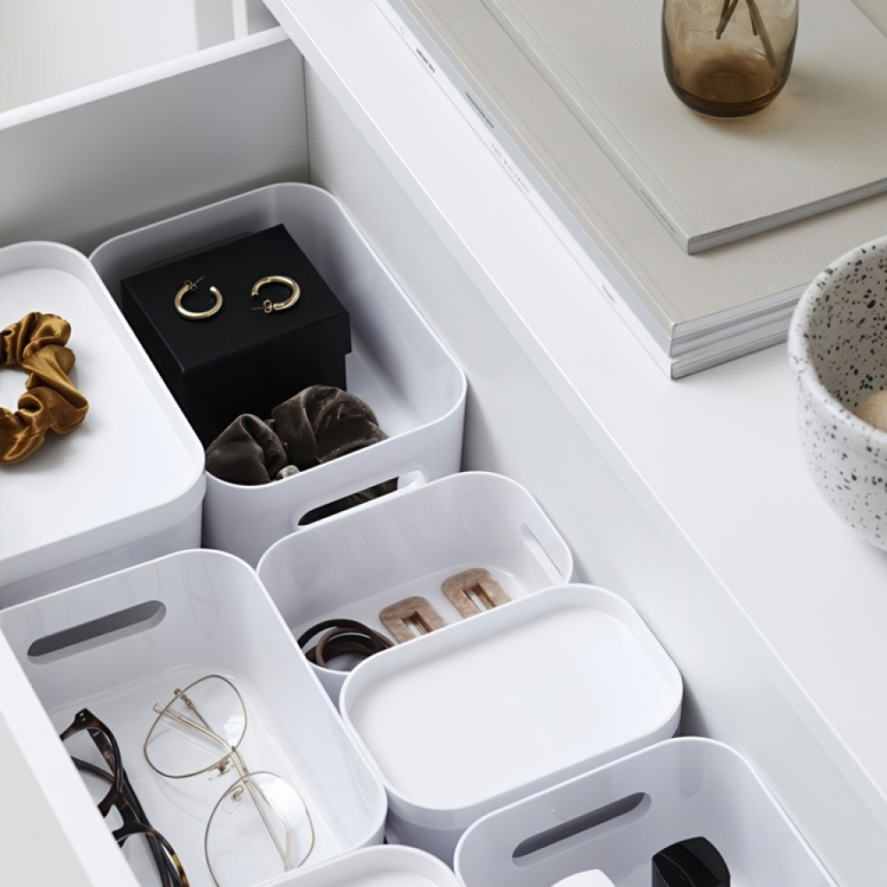 Lid / Tray, Extra Small, SMARTSTORE COMPACT XS, 14,5 x 10 x 2 cm in the group Storage / Storage boxes / SmartStore storage boxes at SmartaSaker.se (41657)