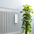 Hanging humidifier, Ceramic, FLOWERS LUFTBEFEUCHTER, White Hanging humidifier, Ceramic, FLOWERS LUFTBEFEUCHTER, White