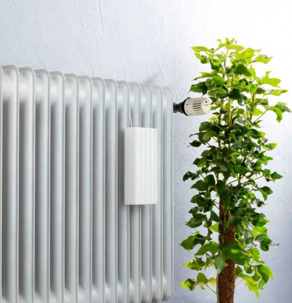 Hanging humidifier, Ceramic, STRIPES LUFTBEFEUCHTER, White in the group Storage / Laundry and care at SmartaSaker.se (41668)