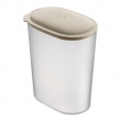 Container, Airtight, 2,5 L, KOIZOL CONNECT ORGANIC OVAL STORAGE LARGE, Transparent / Beige Container, Airtight, 2,5 L, KOIZOL CONNECT ORGANIC OVAL STORAGE LARGE, Transparent / Beige
