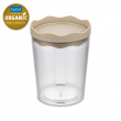 Transparent container, Airtight, 750 m, KOIZOL PRINCE ORGANIC MEDIUM, Clear / Beige Transparent container, Airtight, 750 m, KOIZOL PRINCE ORGANIC MEDIUM, Clear / Beige