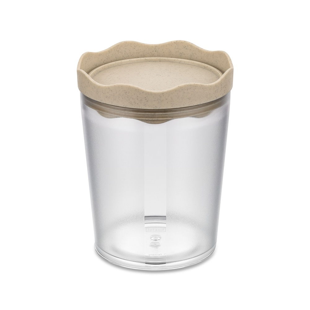 Transparent container, Airtight, 750 m, KOIZOL PRINCE ORGANIC MEDIUM, Clear / Beige in the group Storage / Kitchen storage / Storage bins and jars at SmartaSaker.se (41681)