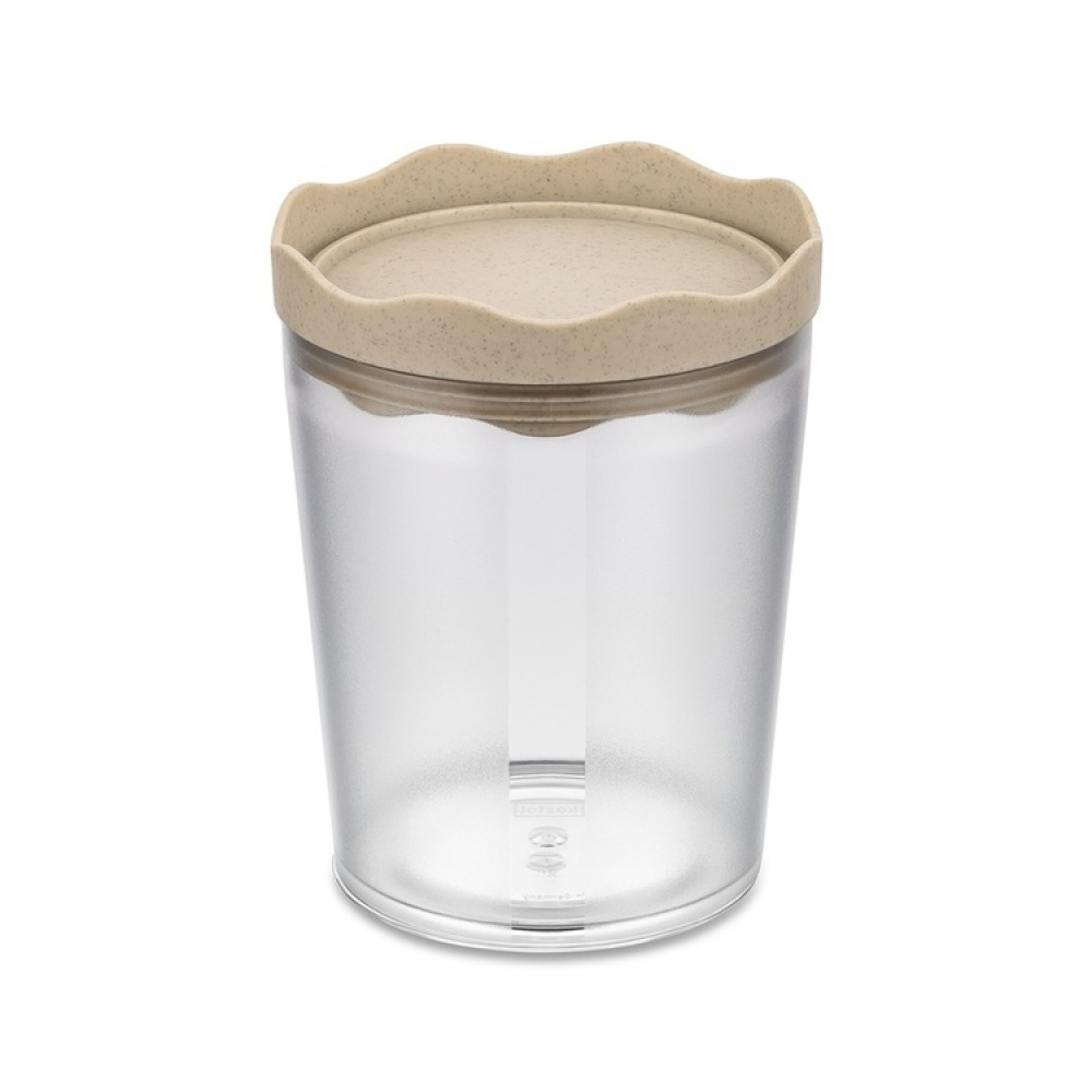 Transparent container, Airtight, 750 m, KOIZOL PRINCE ORGANIC MEDIUM, Clear / Beige in the group Storage / Kitchen storage / Storage jars at SmartaSaker.se (41681)