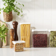 Transparent container, Large, 3,5 L, Airtight, VISION, Clear / White Transparent container, Large, 3,5 L, Airtight, VISION, Clear / White