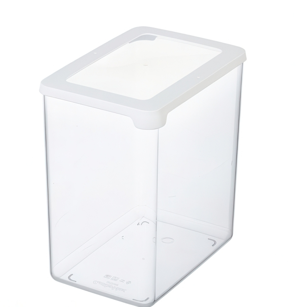 Transparent container, Large, 3,5 L, Airtight, VISION, Clear / White in the group Storage / Kitchen storage / Storage jars / SmartStore storage jars at SmartaSaker.se (41682)