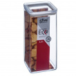 Airtight container, Square, 1,5 L, ESKE LARGE 10,4 x 10,4 x H 20,5 cm, Clear / White Airtight container, Square, 1,5 L, ESKE LARGE 10,4 x 10,4 x H 20,5 cm, Clear / White