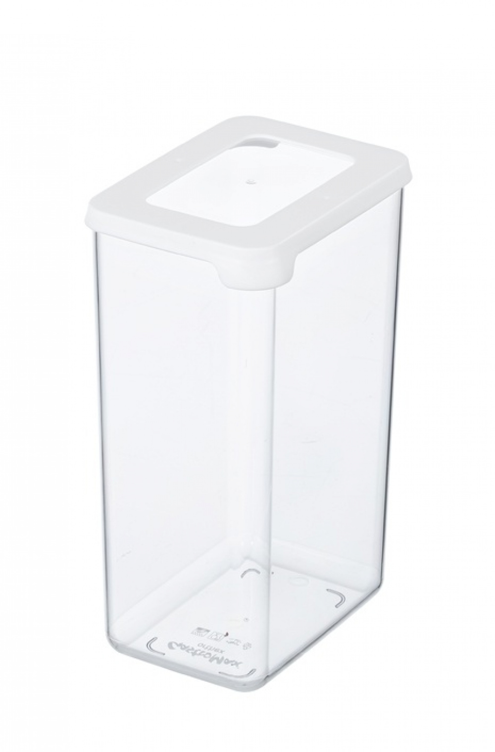 Transparent container, Airtight, 1,6 L, VISION, Clear / White in the group Storage / Kitchen storage / Storage bins and jars / SmartStore at SmartaSaker.se (41692)