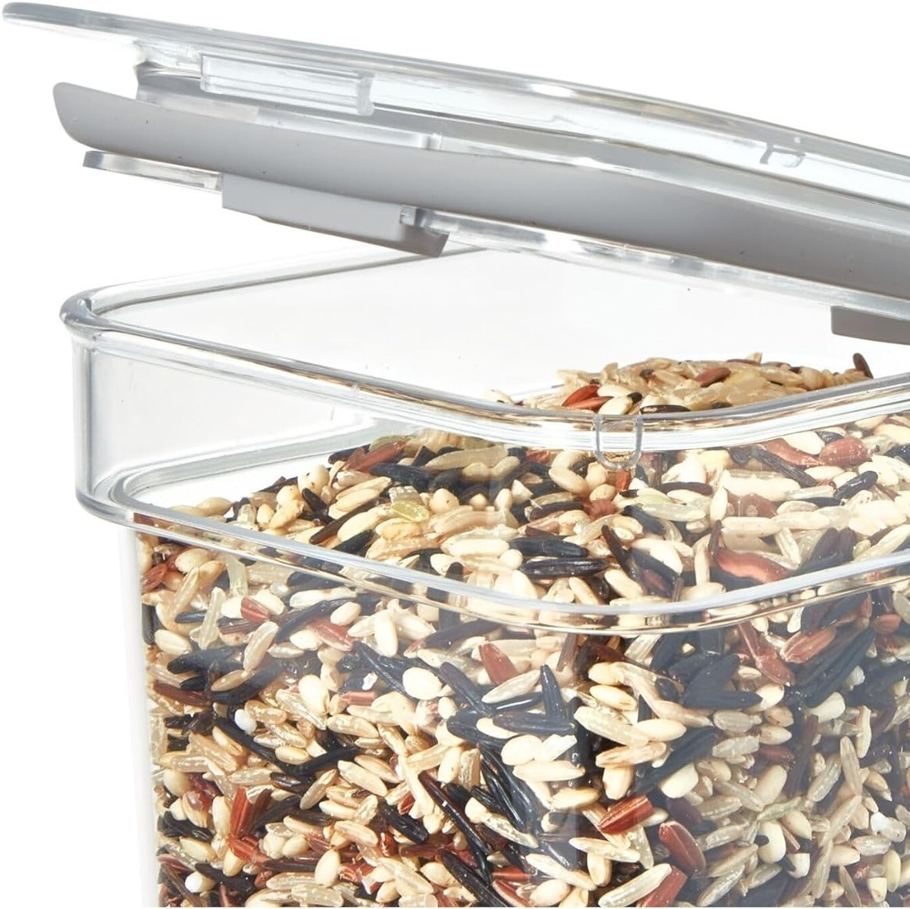Airtight Container, 0,9 L, iD FRESH SMALL TALL CANISTER, 5,5 x 13,5 x H 15 cm, Transparent in the group Storage / Kitchen storage / Storage bins and jars / iD Fresh at SmartaSaker.se (41703)