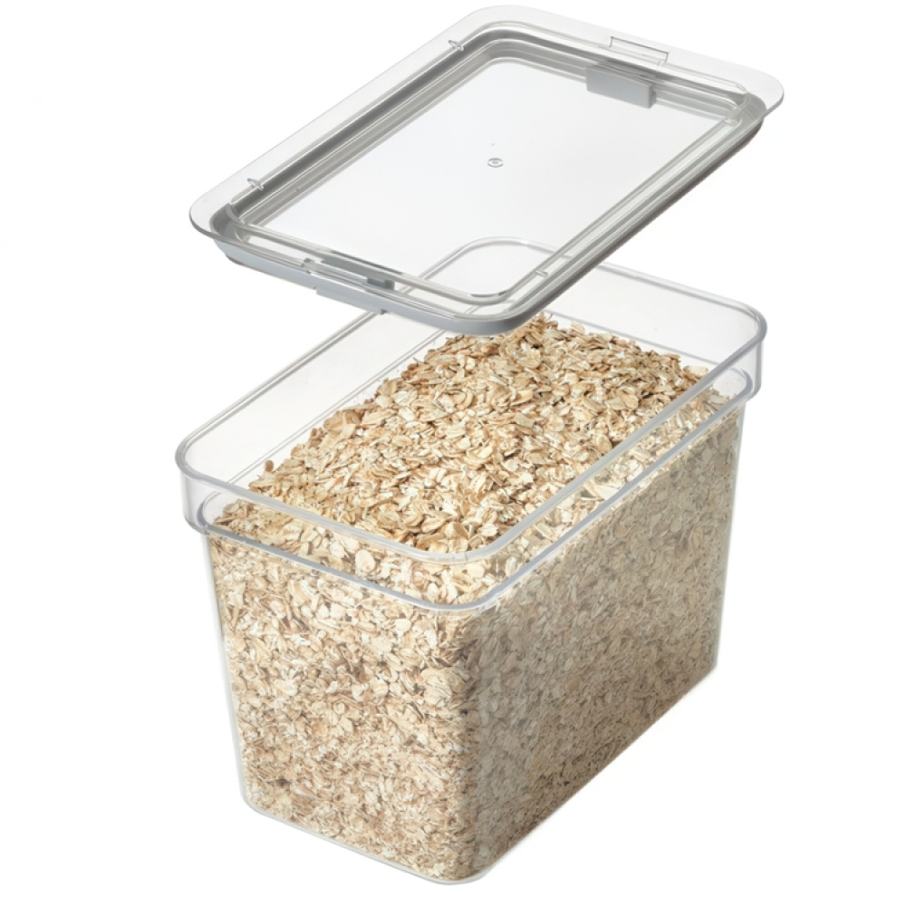 Airtight Container, 2,1 L, iD FRESH MEDIUM TALL CANISTER, 13 x 20,5 x H 15 cm, Transparent in the group Storage / Kitchen storage / Storage jars at SmartaSaker.se (41704)