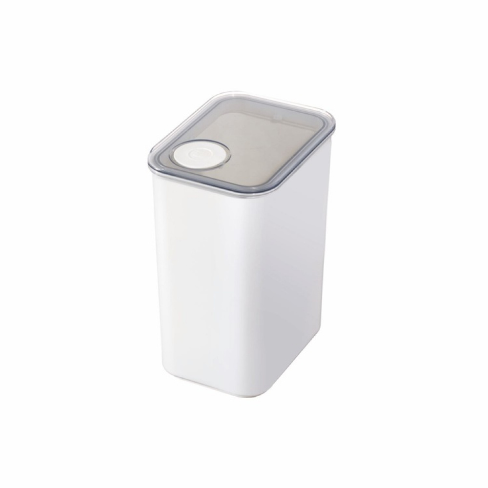 Airtight Container, iD POUR LID LARGE CANISTER, 12,1 x 16,2 x H 22,2 cm, White / Transparent in the group Storage / Kitchen storage / Storage jars at SmartaSaker.se (41705)