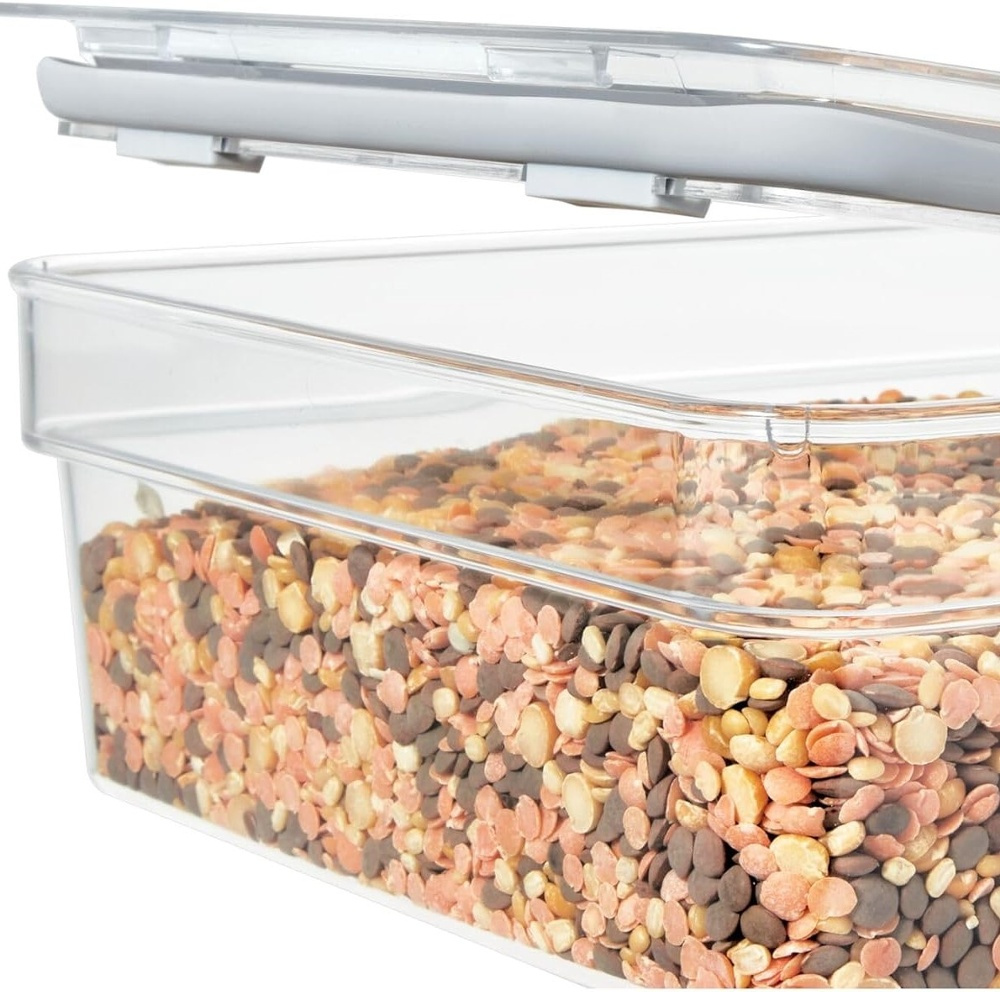 Airtight Container, 2 L, iD FRESH SHORT CANISTER, 20 x 26,5 x H 8 cm , Transparent in the group Storage / Kitchen storage / Storage bins and jars at SmartaSaker.se (41709)