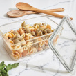 Airtight Container, iD FRESH SHORT CANISTER, 13 x 20,5 x H 8 cm , Transparent  Airtight Container, iD FRESH SHORT CANISTER, 13 x 20,5 x H 8 cm , Transparent