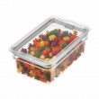 Airtight Container, iD FRESH SHORT CANISTER, 13 x 20,5 x H 8 cm , Transparent 