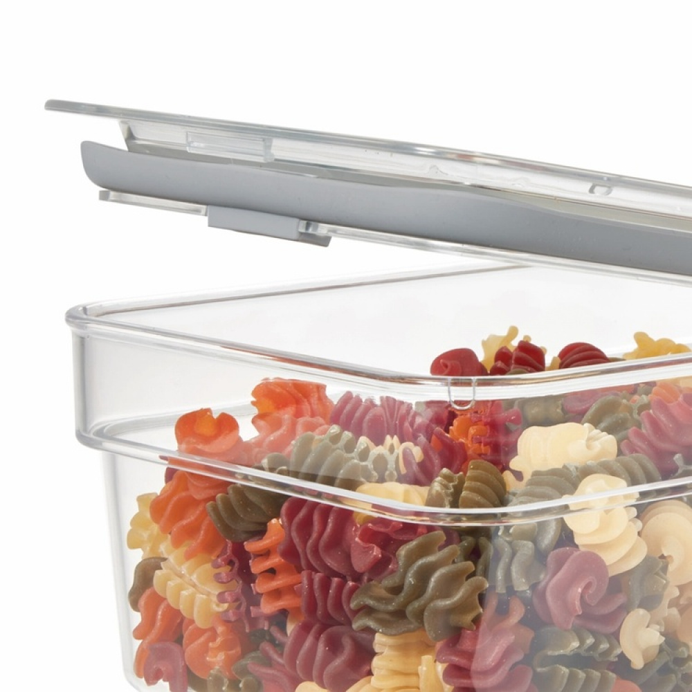 Airtight Container, iD FRESH SHORT CANISTER, 13 x 20,5 x H 8 cm , Transparent in the group Storage / Kitchen storage / Storage jars / iDesign storage jars at SmartaSaker.se (41710)