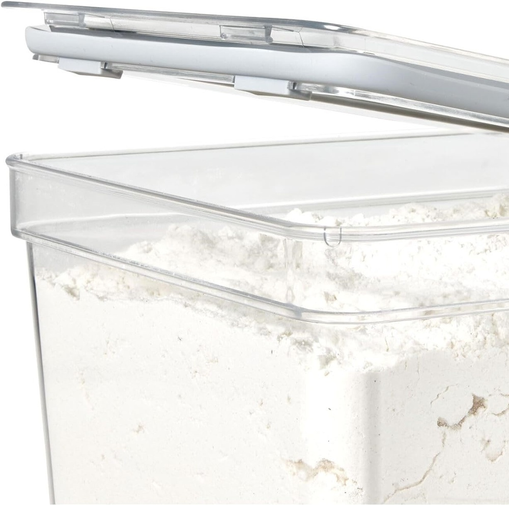Airtight Container, 4,8 L, iD FRESH LARGE TALL CANISTER, 20 x 26,5 x H 15 cm , Transparent in the group Storage / Kitchen storage / Storage bins and jars at SmartaSaker.se (41711)