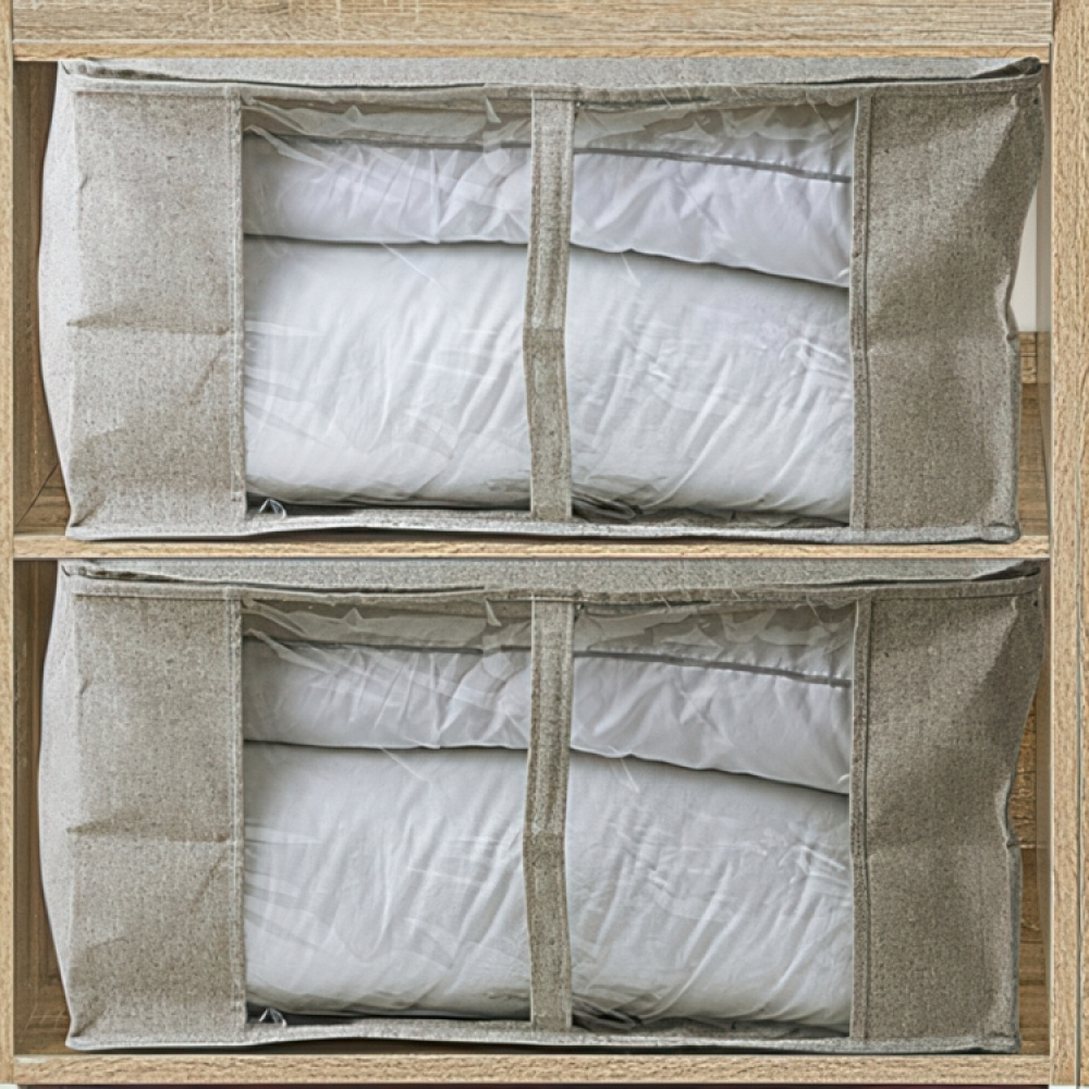 Storage bag, ORGA STORAGE BAG, 60 x 30 x H 45 cm, Beige-grey in the group Storage / Storage boxes at SmartaSaker.se (41715)