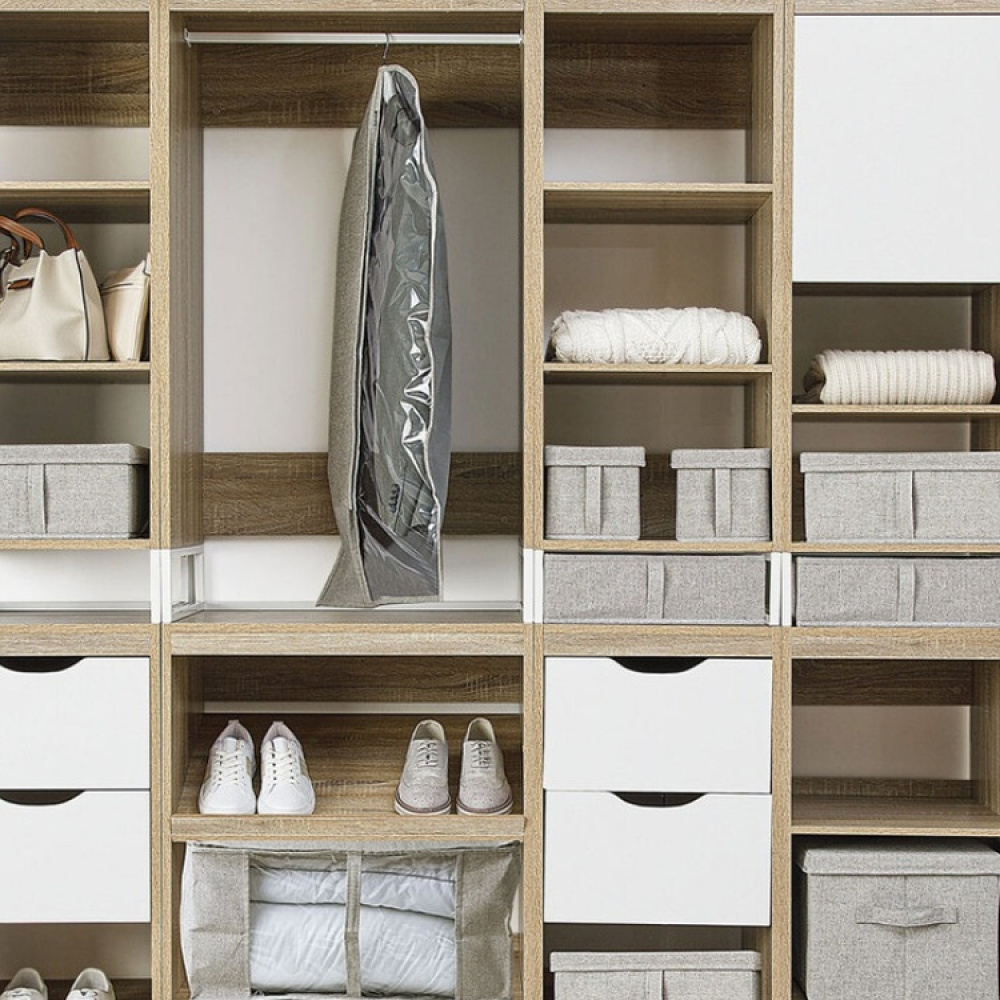 Storage bag, ORGA STORAGE BAG, 60 x 30 x H 45 cm, Beige-grey in the group Storage / Storage boxes at SmartaSaker.se (41715)