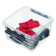 Box, SMARTSTORE 7L, CLASSIC, Square, 28 x 28 x H 17 cm, Clear / Black Box, SMARTSTORE 7L, CLASSIC, Square, 28 x 28 x H 17 cm, Clear / Black
