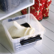 Box, SMARTSTORE 7L, CLASSIC, Square, 28 x 28 x H 17 cm, Clear / Black Box, SMARTSTORE 7L, CLASSIC, Square, 28 x 28 x H 17 cm, Clear / Black