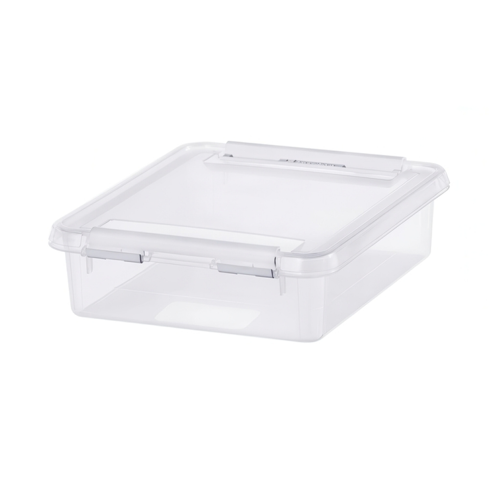 Box, Small, SMARTSTORE 1L HOME, 21 x 17 x H 6 cm, Clear / White in the group Storage / Storage boxes / SmartStore storage boxes at SmartaSaker.se (41719)