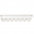 Fridge storage with lid, for 14 Eggs, Slim, RANGEMENT FRIGO, 37 x 11 x H 7,6 cm, Clear Fridge storage with lid, for 14 Eggs, Slim, RANGEMENT FRIGO, 37 x 11 x H 7,6 cm, Clear