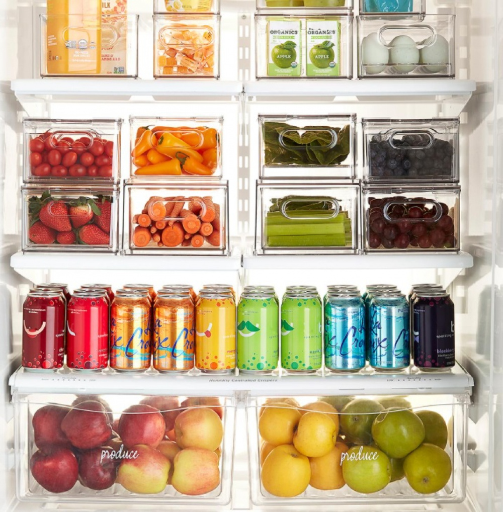 Container for 15 Eggs, THE HOME EDIT EGG BIN, 15,2 x 30,5 x H10,8 cm, Transparent in the group Storage / Kitchen storage / Fridge storage at SmartaSaker.se (41728)