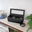 Watch Box with glas lid, Oblong, STACKERS WATCH BOX, 24,5 x 10 x H 9,5 cm