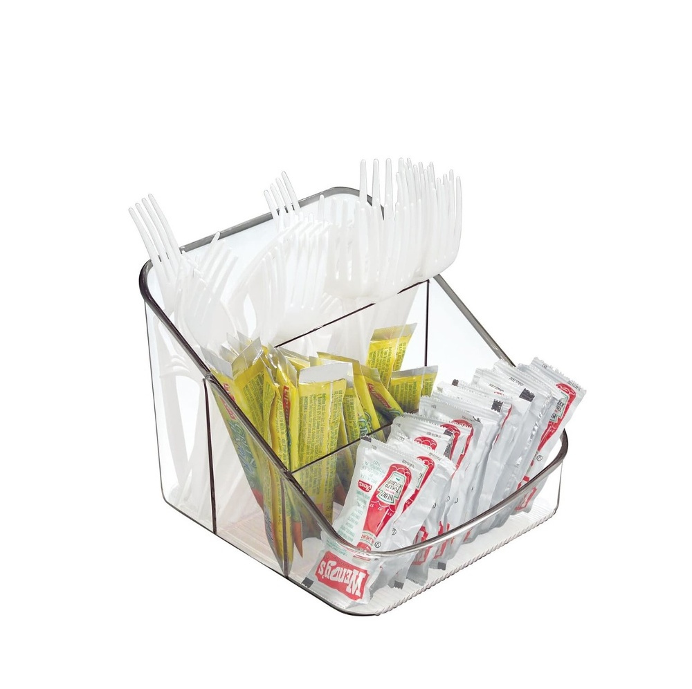 Cabinet Bin, LINUS PACKET ORGANIZER, 15,5 x 16 x H 13 cm, Transparent in the group Storage / Kitchen storage / Storage bins and jars at SmartaSaker.se (41745)