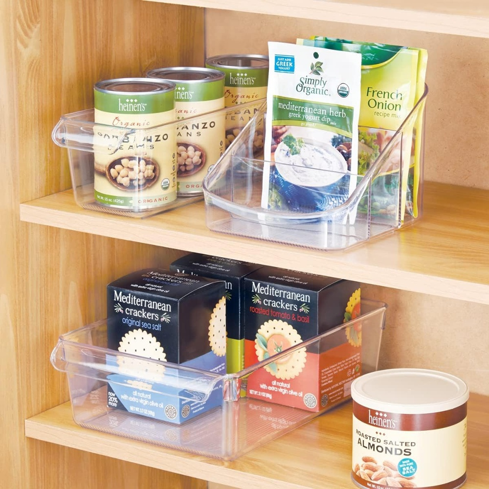 Cabinet Bin, LINUS PACKET ORGANIZER, 15,5 x 16 x H 13 cm, Transparent in the group Storage / Kitchen storage / Storage bins and jars at SmartaSaker.se (41745)