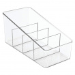 Cabinet Bin, PACKET ORGANIZER, 13 x 27 x H 13 cm, Transparent
