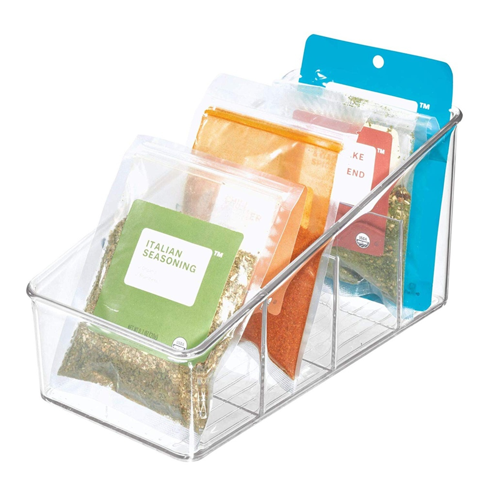 Cabinet Bin, PACKET ORGANIZER, 13 x 27 x H 13 cm, Transparent in the group Storage / Kitchen storage / Storage bins and jars at SmartaSaker.se (41746)