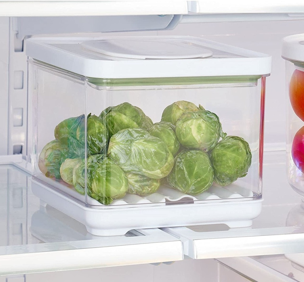 Food Storage, Anti-Microbial, ID FRESH SMALL PRODUCE BIN, 16,5 x 19 x H 14 cm Clear in the group Storage / Kitchen storage / Fridge storage at SmartaSaker.se (41750)