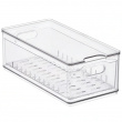Storage Box with colander , THE HOME EDIT LARGE BERRY BIN, 15,2 x 30,5 x H10,8 cm, Transparent Storage Box with colander , THE HOME EDIT LARGE BERRY BIN, 15,2 x 30,5 x H10,8 cm, Transparent