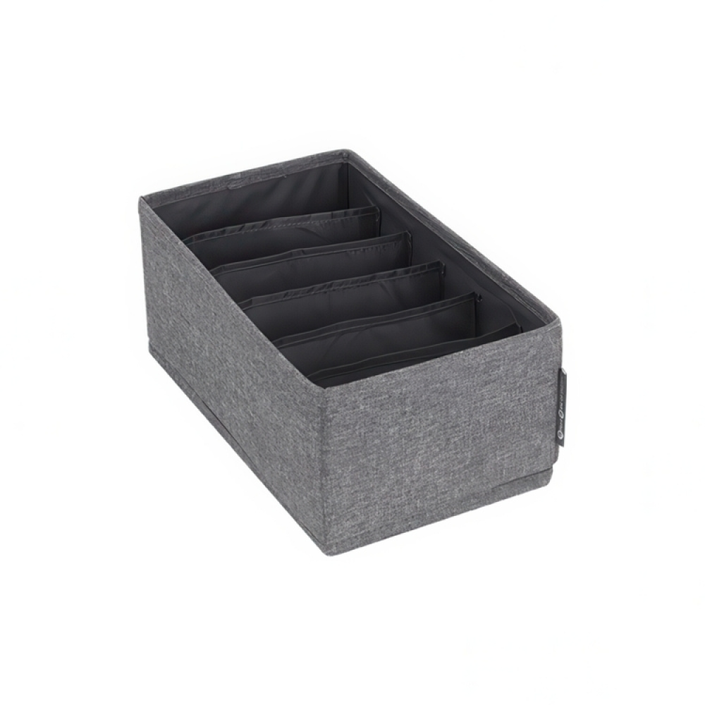Drawer Organizer, 6 compartments, BIGSO SOFT STORAGE, 16,5 x 29 x H 11 cm in the group Storage / Wardrobe storage / Sorting boxes at SmartaSaker.se (41763)