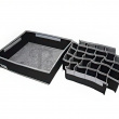 Drawer organiser, 30 compartments, OLA, 34 x 32 x H10cm, Dark grey Drawer organiser, 30 compartments, OLA, 34 x 32 x H10cm, Dark grey