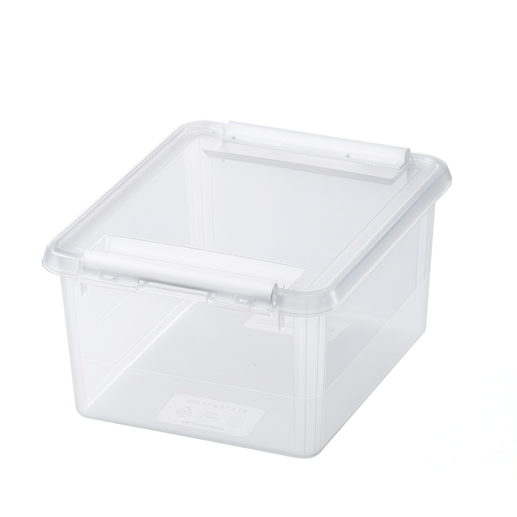 Box, Small, SMARTSTORE 2L HOME, 21 x 17 x H11 cm, Clear / White in the group Storage / Storage boxes / SmartStore storage boxes at SmartaSaker.se (41775)