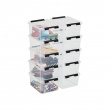 Box, Small, SMARTSTORE 2L, CLASSIC, 21 x 17 x H11 cm, Clear / Black Box, Small, SMARTSTORE 2L, CLASSIC, 21 x 17 x H11 cm, Clear / Black