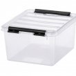 Box, Small, SMARTSTORE 2L, CLASSIC, 21 x 17 x H11 cm, Clear / Black Box, Small, SMARTSTORE 2L, CLASSIC, 21 x 17 x H11 cm, Clear / Black