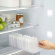 Storage box with dividers, Stackable, TOWER FRIDGE ORGANIZER , Yamazaki, Tranparent  Storage box with dividers, Stackable, TOWER FRIDGE ORGANIZER , Yamazaki, Tranparent