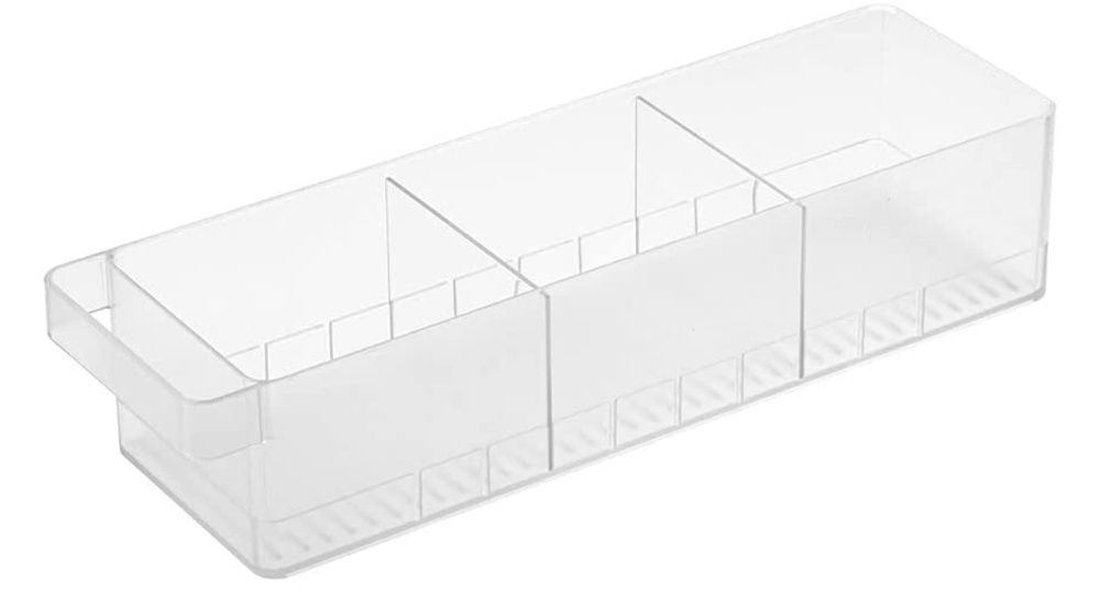 Storage box with dividers, Stackable, TOWER FRIDGE ORGANIZER , Yamazaki, Tranparent in the group Storage / Kitchen storage / Fridge storage at SmartaSaker.se (41787)