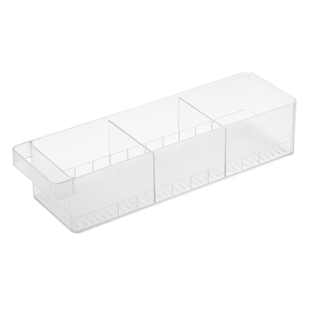 Storage box with dividers, Stackable, TOWER FRIDGE ORGANIZER , Yamazaki, Tranparent in the group Storage / Kitchen storage / Fridge storage at SmartaSaker.se (41787)