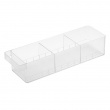 Storage box with dividers, Stackable, TOWER FRIDGE ORGANIZER , Yamazaki, Tranparent  Storage box with dividers, Stackable, TOWER FRIDGE ORGANIZER , Yamazaki, Tranparent