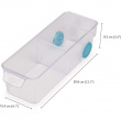 Storage box with wheels, JOSEPH JOSEPH COMPACT STORAGE BIN, 10,4 x 30,8 x H 8,5 cm, Transparent Storage box with wheels, JOSEPH JOSEPH COMPACT STORAGE BIN, 10,4 x 30,8 x H 8,5 cm, Transparent