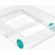 Storage box with wheels, JOSEPH JOSEPH XL COMPACT STORAGE BIN, 23,5 x 30,8 x H 8,5 cm, Transparent Storage box with wheels, JOSEPH JOSEPH XL COMPACT STORAGE BIN, 23,5 x 30,8 x H 8,5 cm, Transparent