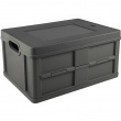 Box with lid, Foldable, 32 L, CLOSED FOLDING BOX, 49 x 36 x H24,5 cm, Dark Grey Box with lid, Foldable, 32 L, CLOSED FOLDING BOX, 49 x 36 x H24,5 cm, Dark Grey