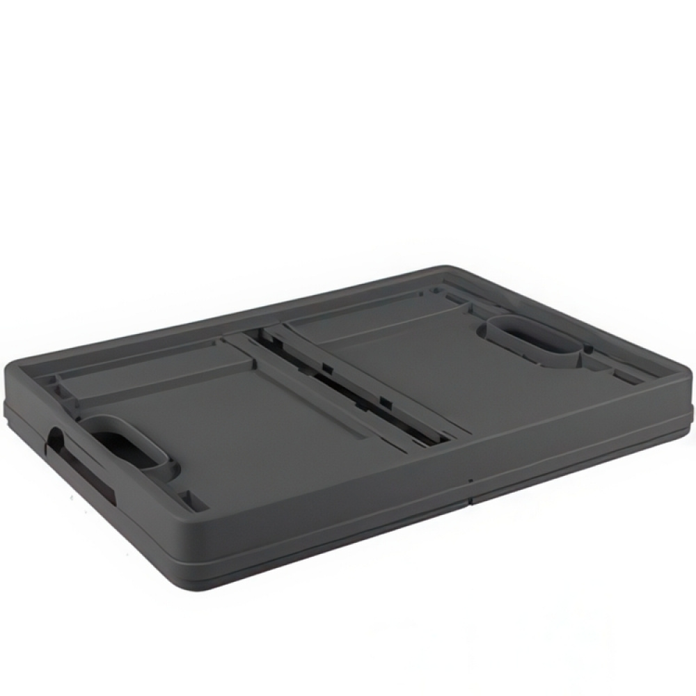 Box with lid, Foldable, 32 L, CLOSED FOLDING BOX, 49 x 36 x H24,5 cm, Dark Grey in the group Storage / Storage room and garage / Baskets and buckets at SmartaSaker.se (41813)